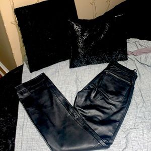 Genuine Leather Pants